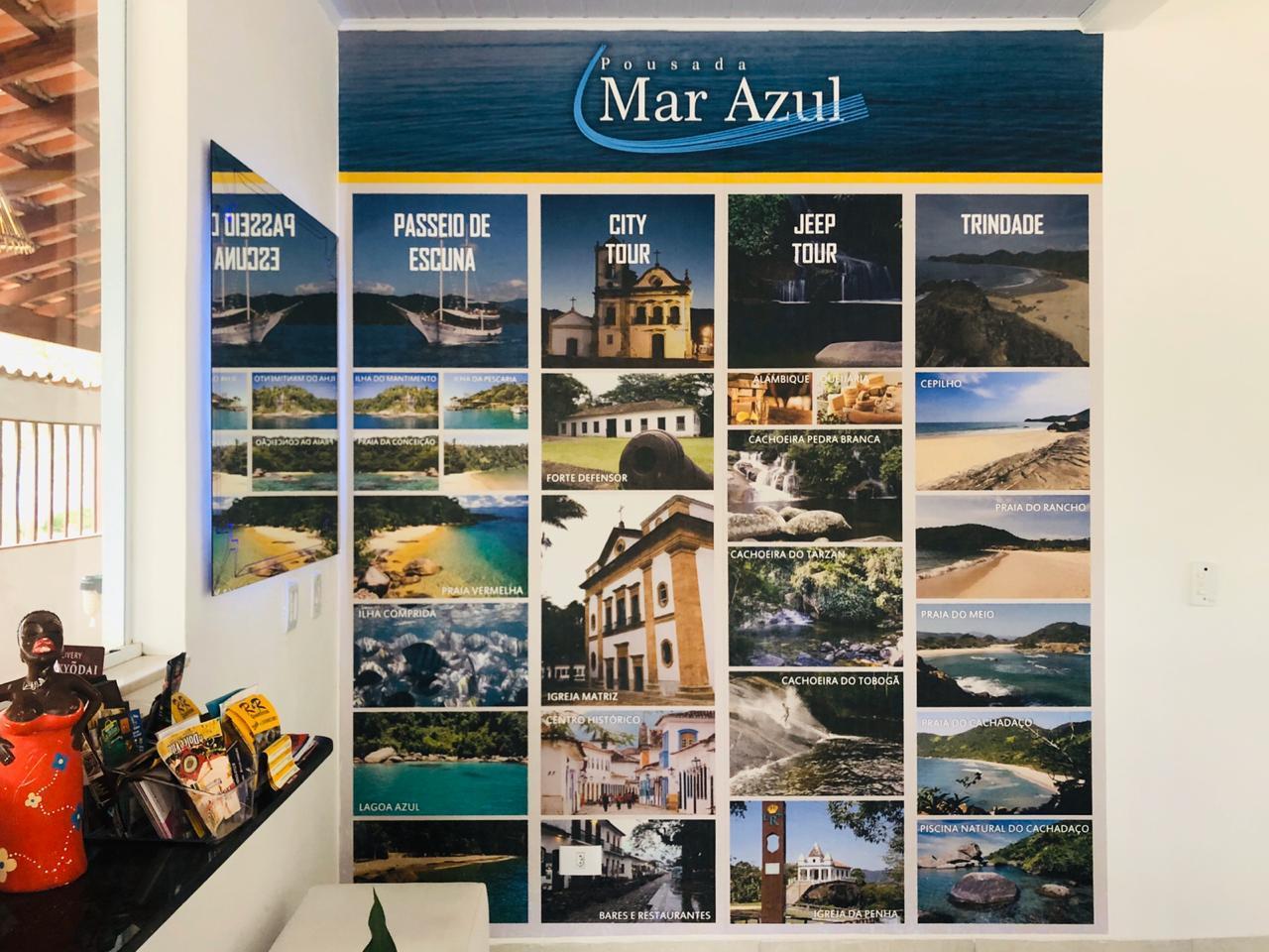 פאראטי Pousada Mar Azul מראה חיצוני תמונה